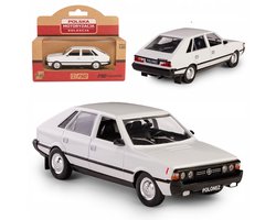 Fso polloz 1500 model auto 1:43 - biały - kolekcja prl