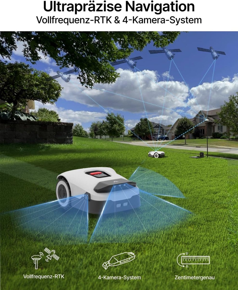 ANTHBOT Genie 600 Robotmaaier Set met Garage voor Gazons tot - afbeelding 3