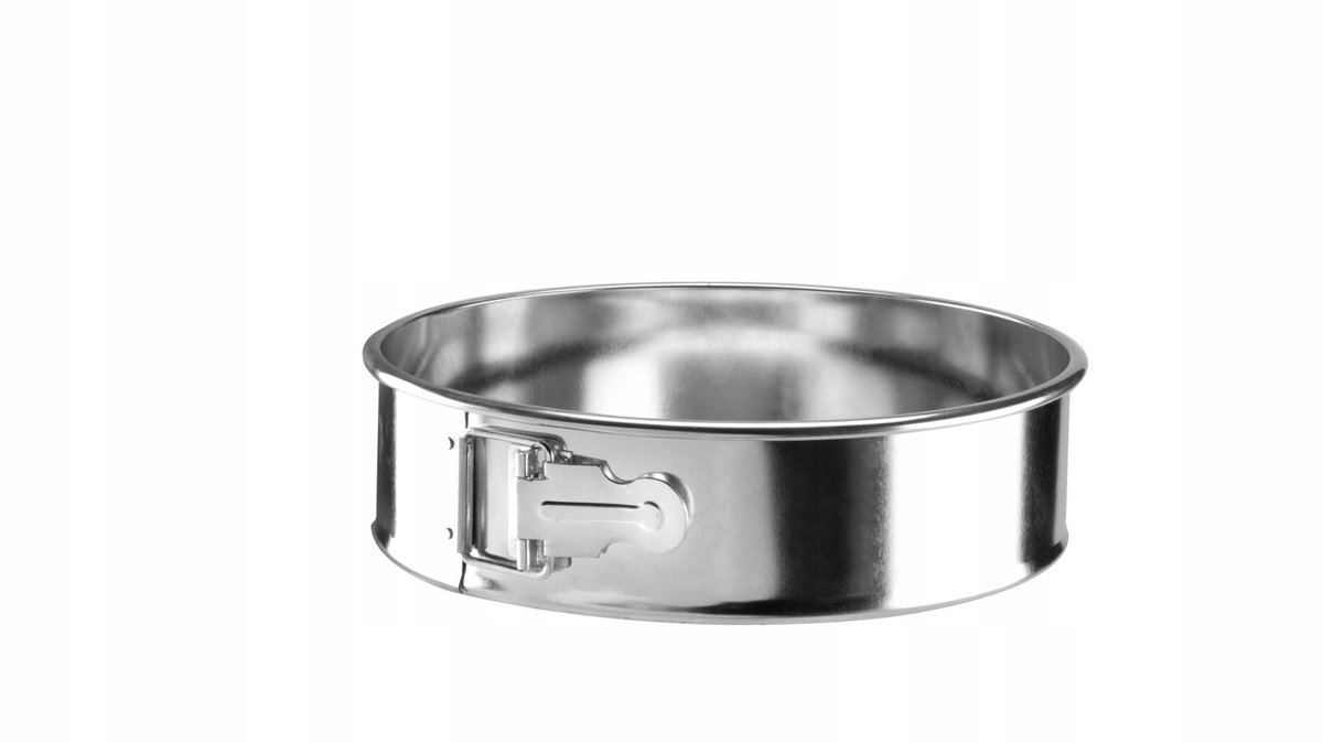 Galicja Platino Taartvorm 22cm - Gekartelde Bakvorm van Verzinkt Staal