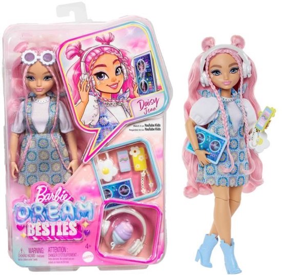 Barbie Dream Besties - Daisy Jean Modepop van Barbie — afbeelding 3