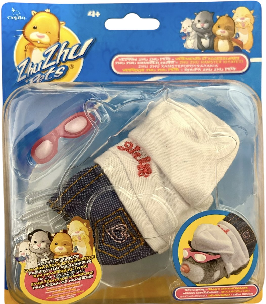 Giochi Preziosi - Zhu Zhu Pets - Hamster outfits - Snow bunny Outfit - Num Nums - Cepia LLC