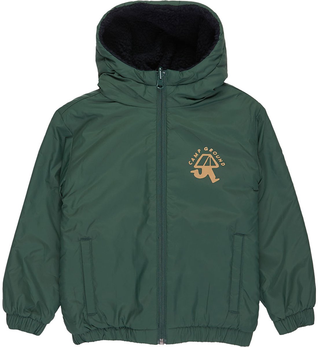 Quiksilver Reversible All Seas Gewatteerde Jas 24 Months Jongens Groen