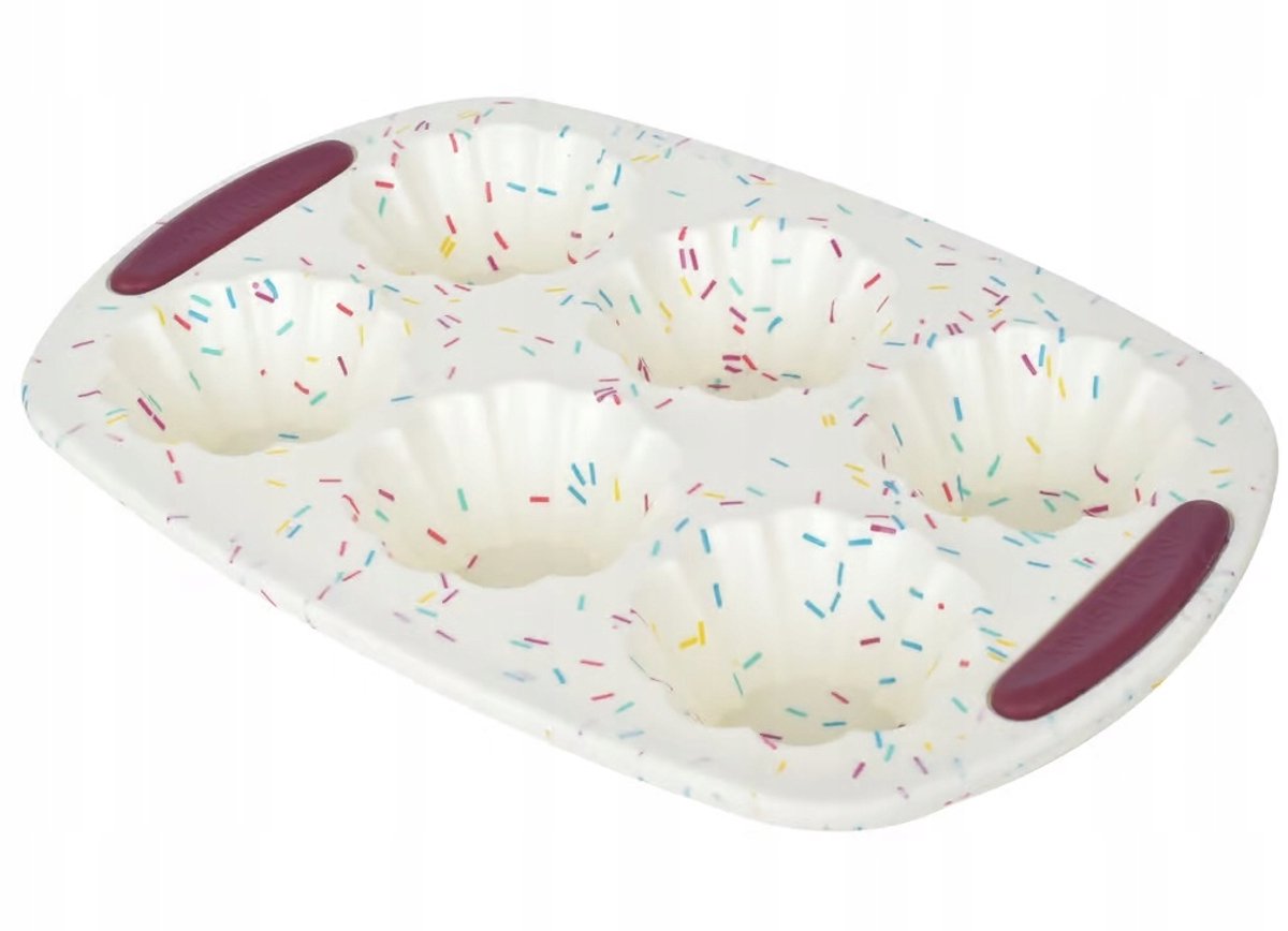Ambitie Felice Siliconen Muffin Vorm - 6 Muffins