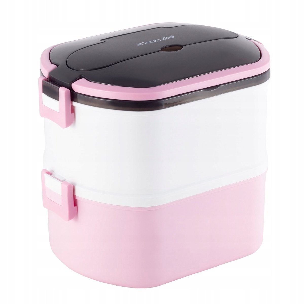 Kamille Lunchbox 1500ml - RVS Binnenbakken, Lekvrij