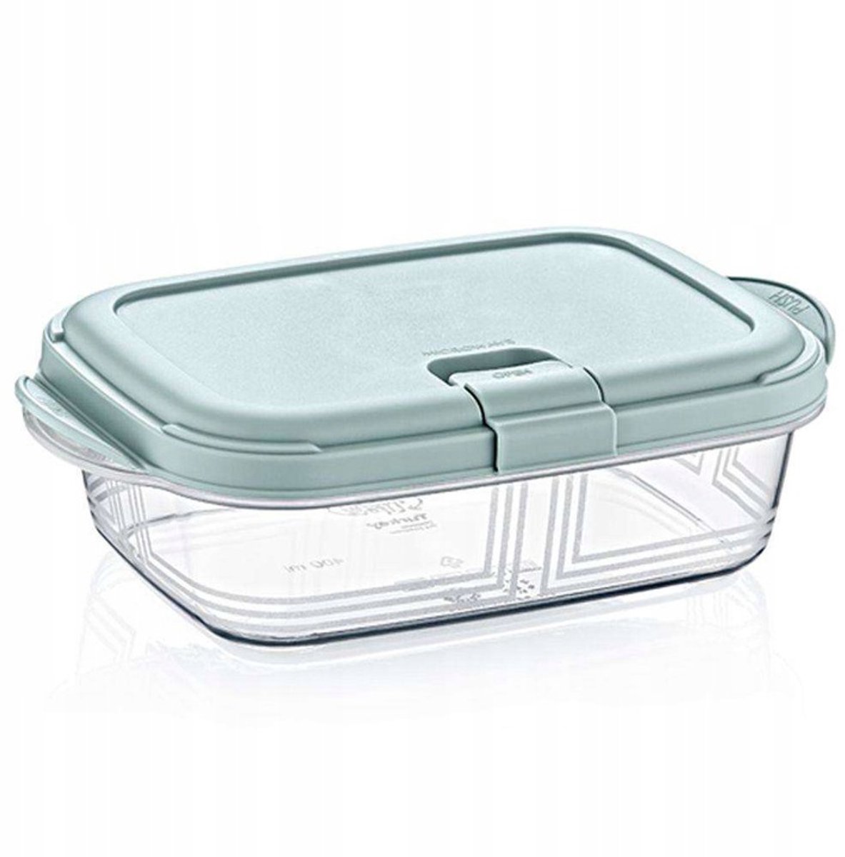 Magnetronbestendige Voedselcontainer 1,1L - Ideaal voor Lunch & Diner
