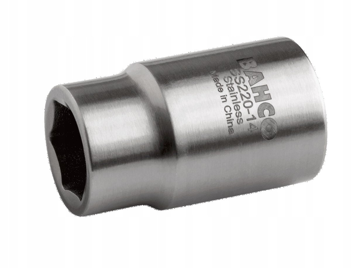 Bahco 1/2" Zeskantige Dop 13 mm Roestvrij Staal