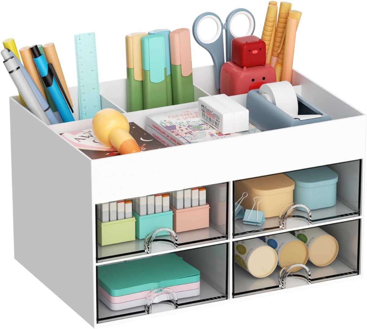 DailySupplies® Ladenkastje Bureau Orgenaizer - Bureaukast - Ladeblok - 21L x 14.2W x 12.2H