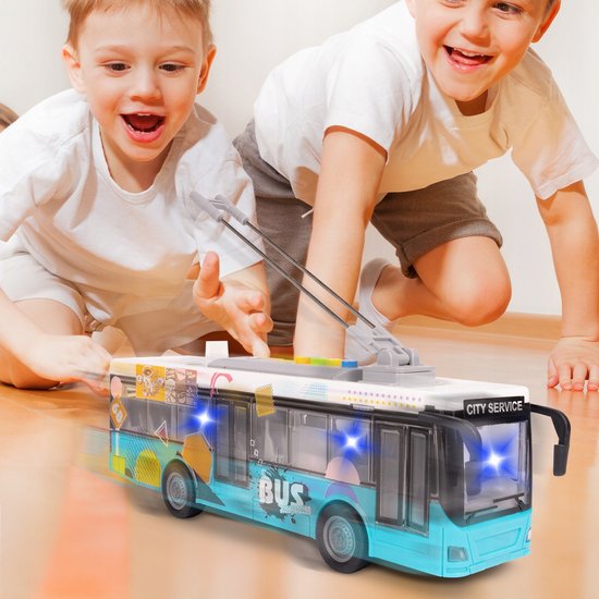 Double Eagle E635-003 RC Bus (Blauw, 2.4GHz) kopen