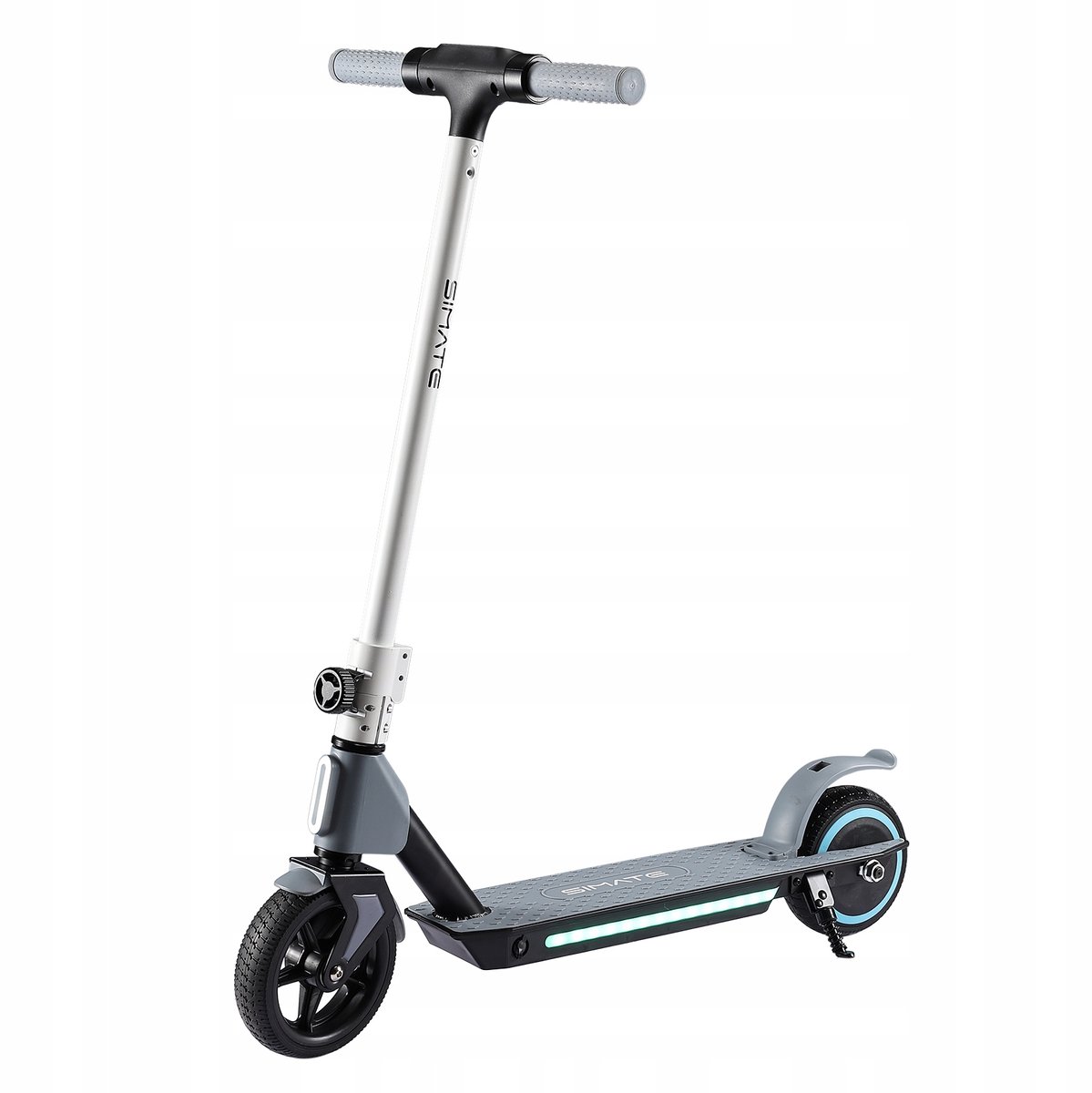 Elektrische kinderstep SIMATE S2 6-12 jaar, 130W motor, max 14 km/u, lichtgewicht, opvouwbaar, LED verlichting - Afbeelding 5