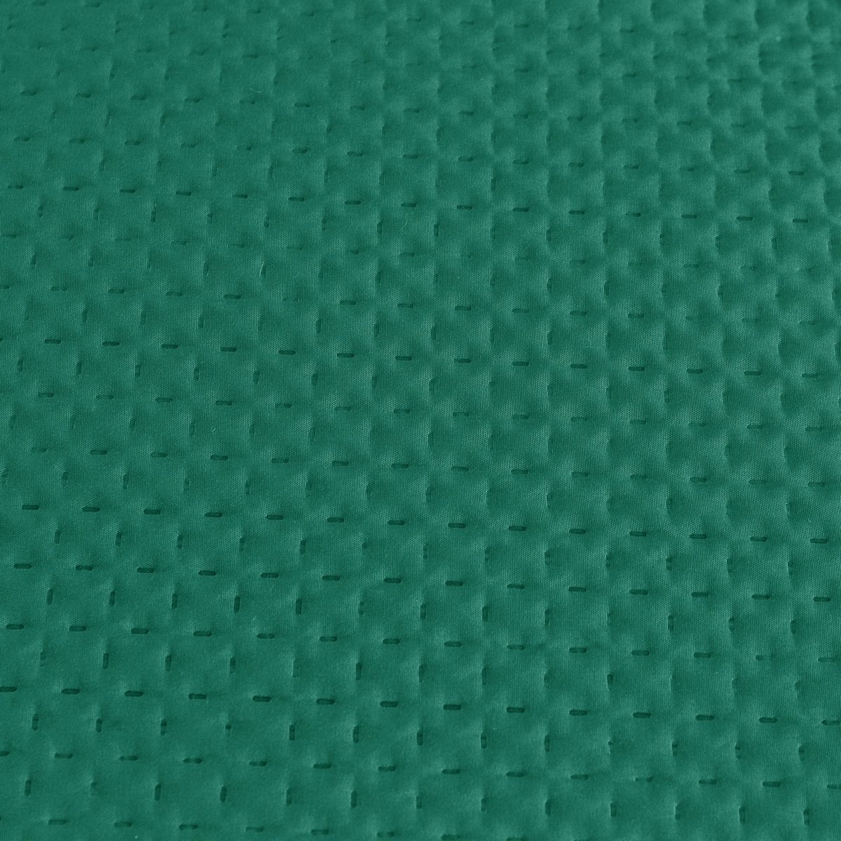 Pikante Dekbedovertrek Rosella 200x220cm met Ruche - Smaragd Groen