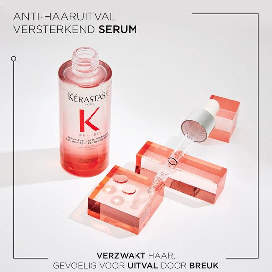 Kérastase Genesis Sérum Anti-Chute Fortifiant - Anti-haaruitval scalp serum voor verzwakt haar, gevoelig voor haaruitval - 90ml
