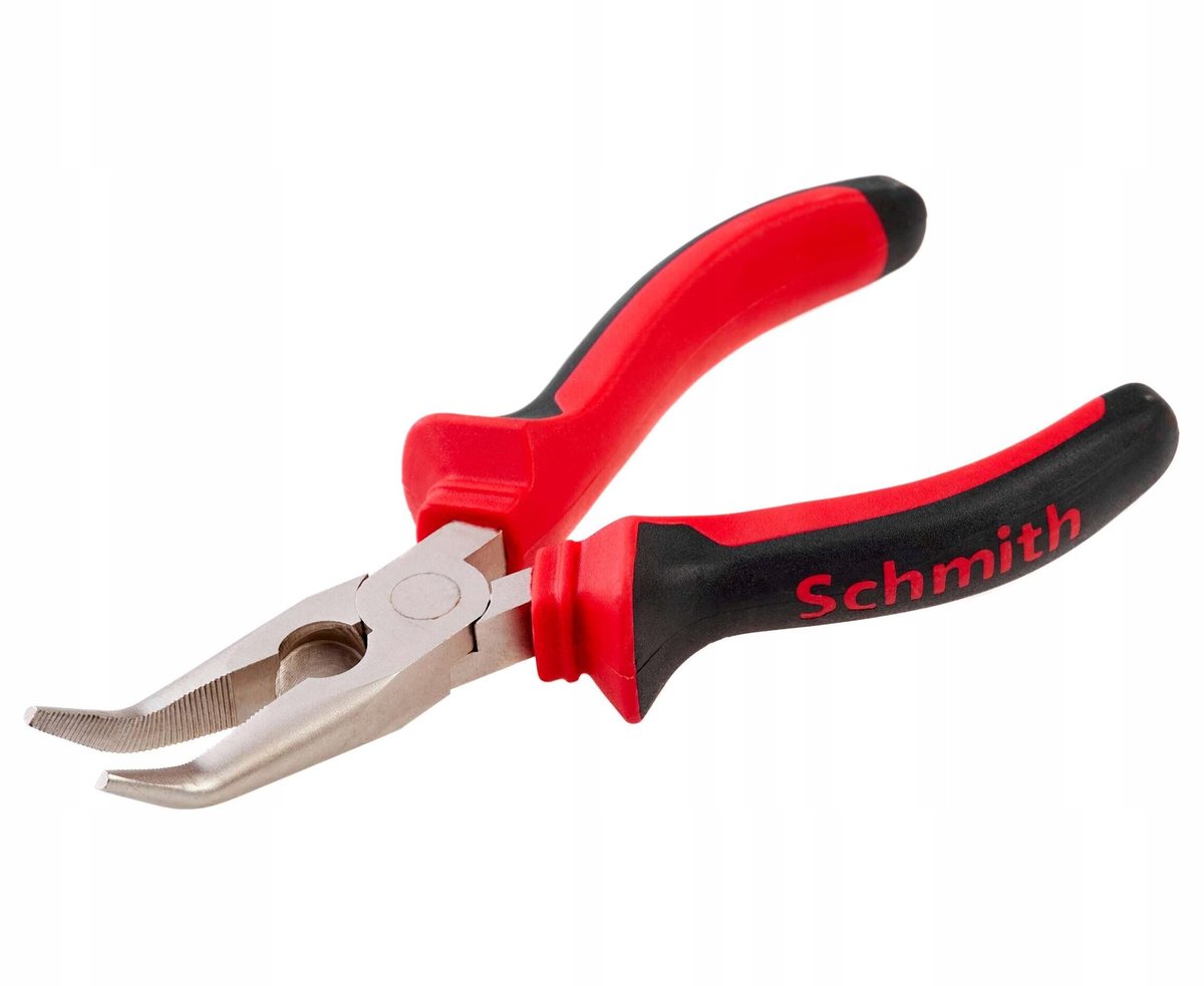 Schmith Telefoon Tang Gebogen 160mm - Universele Combinatietang