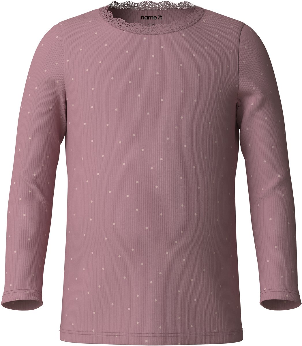 NAME IT - NMFLARDIA LS SLIM TOP - Meisjes - Lange mouwen shirts