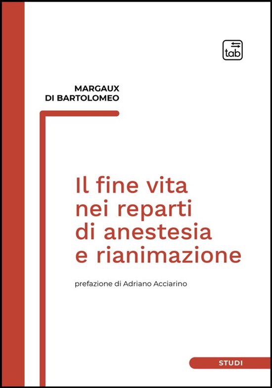 Studi 10 - Il fine vita nei reparti di anestesia e rianimazi ... - cover