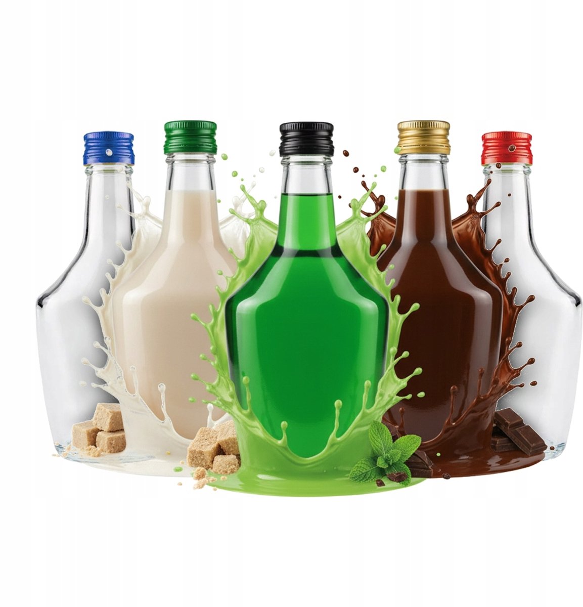 50x Glazen Fles PASJONAT 250ml - Perfect voor drankjes en geschenken