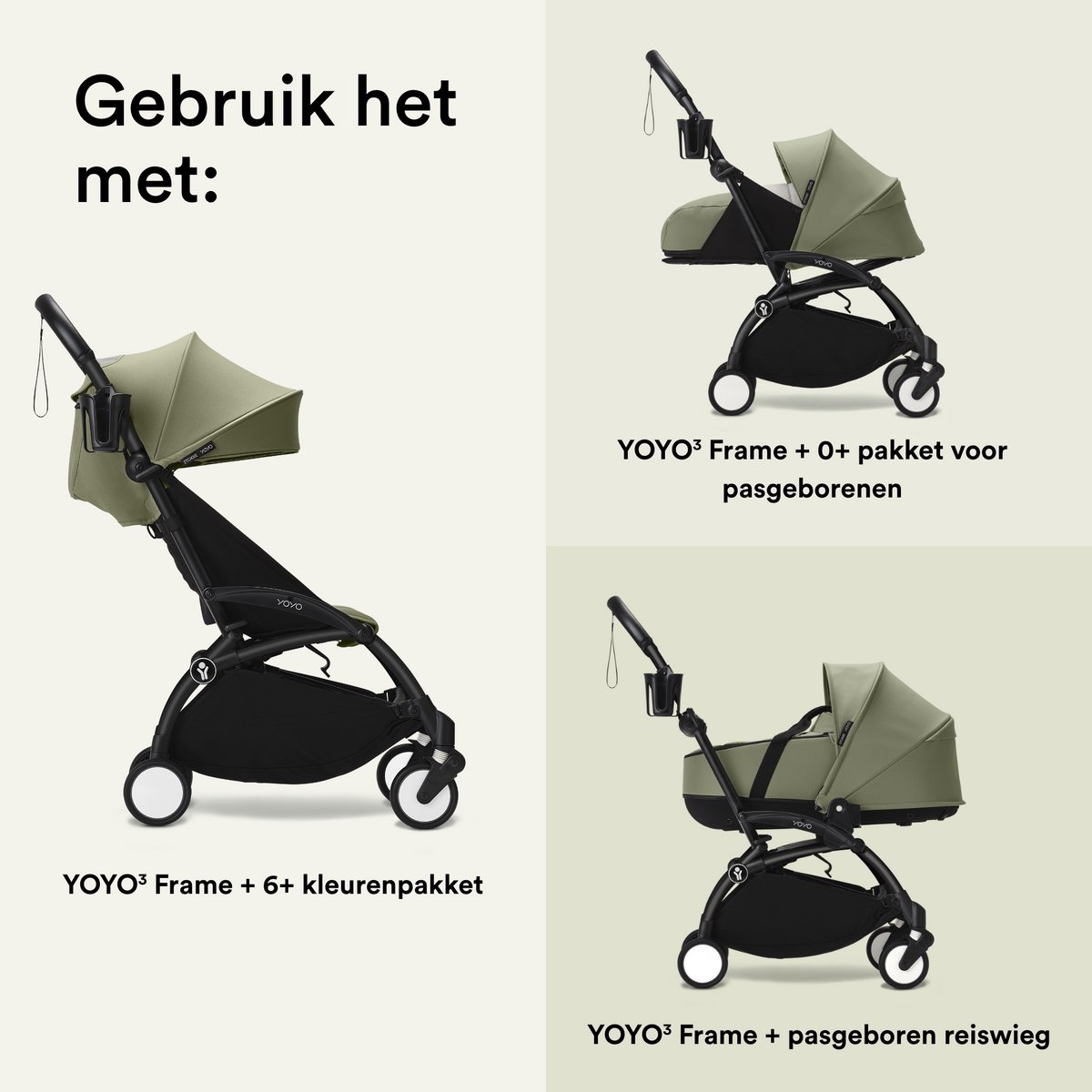 Stokke YOYO bekerhouder - Past op zes plekken op de - afbeelding 2