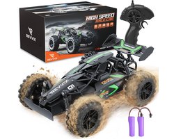 Revvix Bestuurbare Auto - RC Auto - Afstandsbestuurbare auto - Radiografisch bestuurbare auto - Race auto afstandbestuurbaar - RC Drift Car - Offroad Buggy - 2 Accu's - 15 km/u - Buiten - voor Jongens & Volwassenen