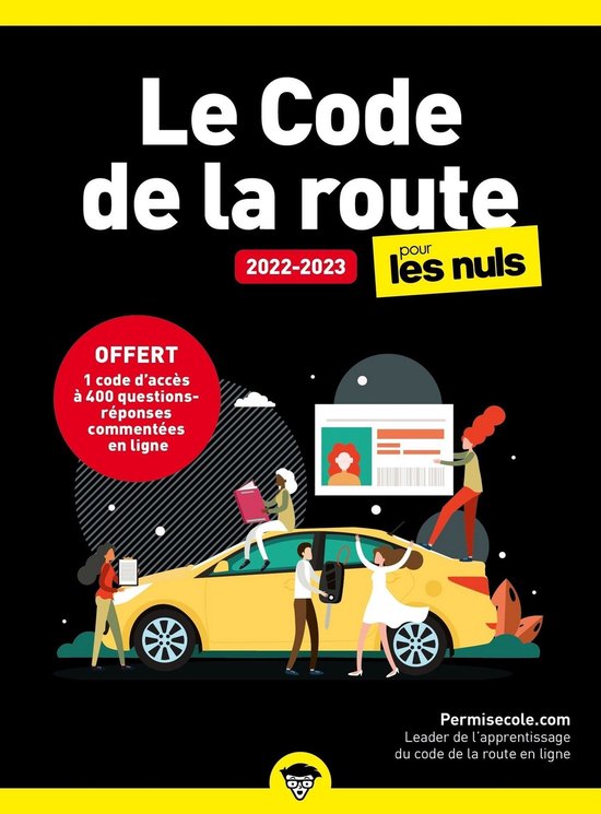 Le Code de la route 2022-2023 poche pour les Nuls - cover