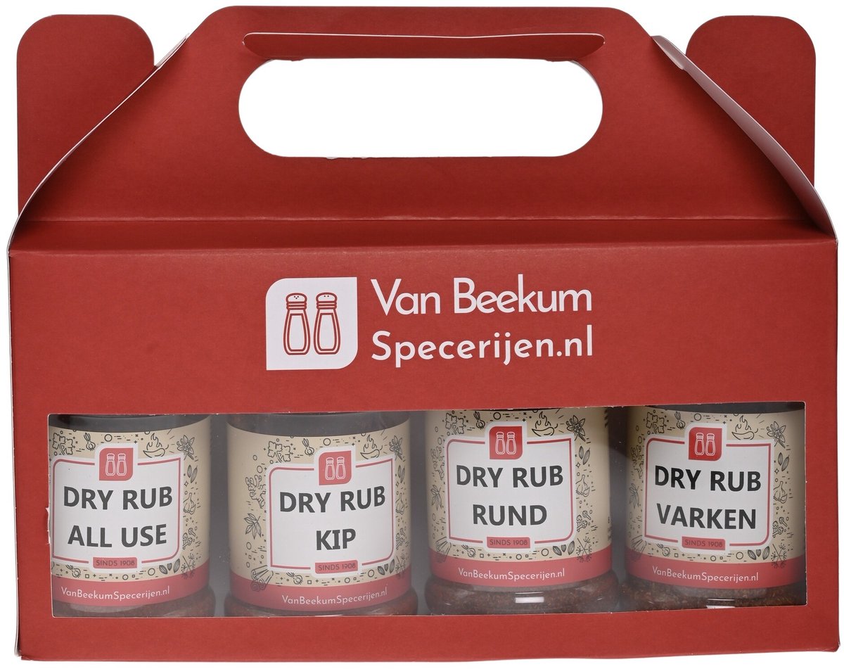 Van Beekum Specerijen - BBQ Rub Cadeaupakket - 1 Stuk
