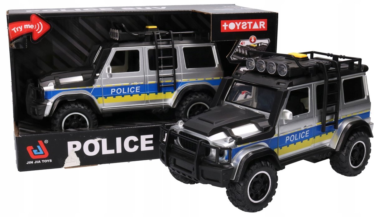 Politiewagen Off-road met Licht en Geluid - Speelgoedauto