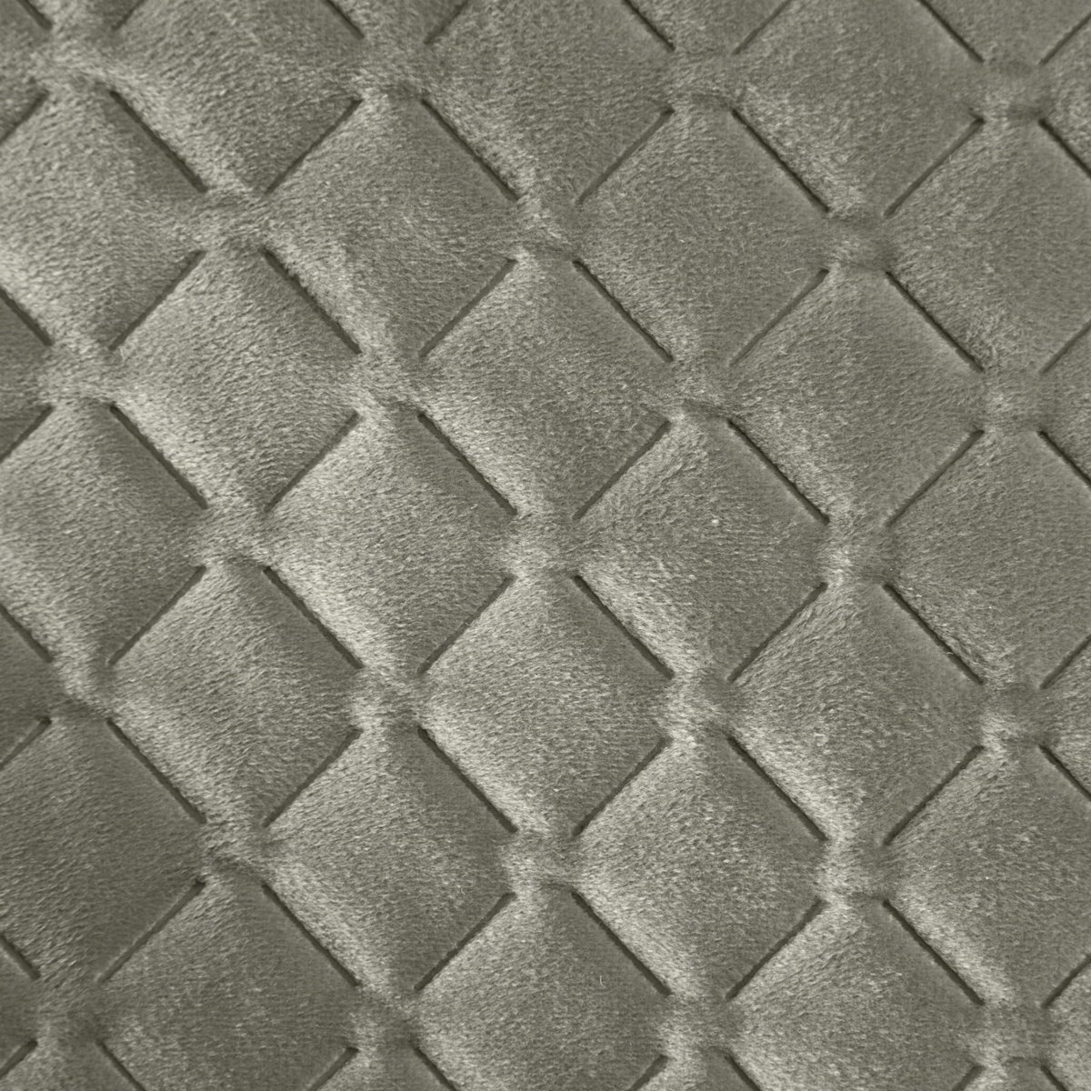 Decoratieve bedsprei 200x220cm - zilver, velours, watten
