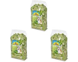 Erwtenvlokken voor Knaagdieren en Dwergkonijnen | 3 x 200 g | Rijk aan Vitaminen A en C | Licht Verteerbare Snack