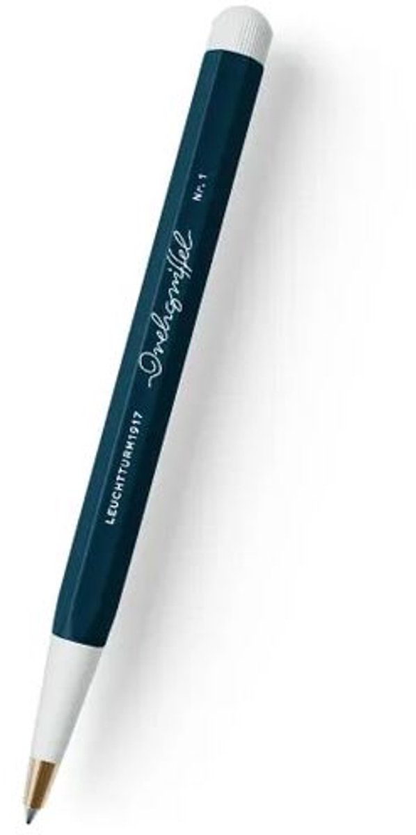 Leuchtturm Drehgriffel Gel deep sea met gelvulling zwart