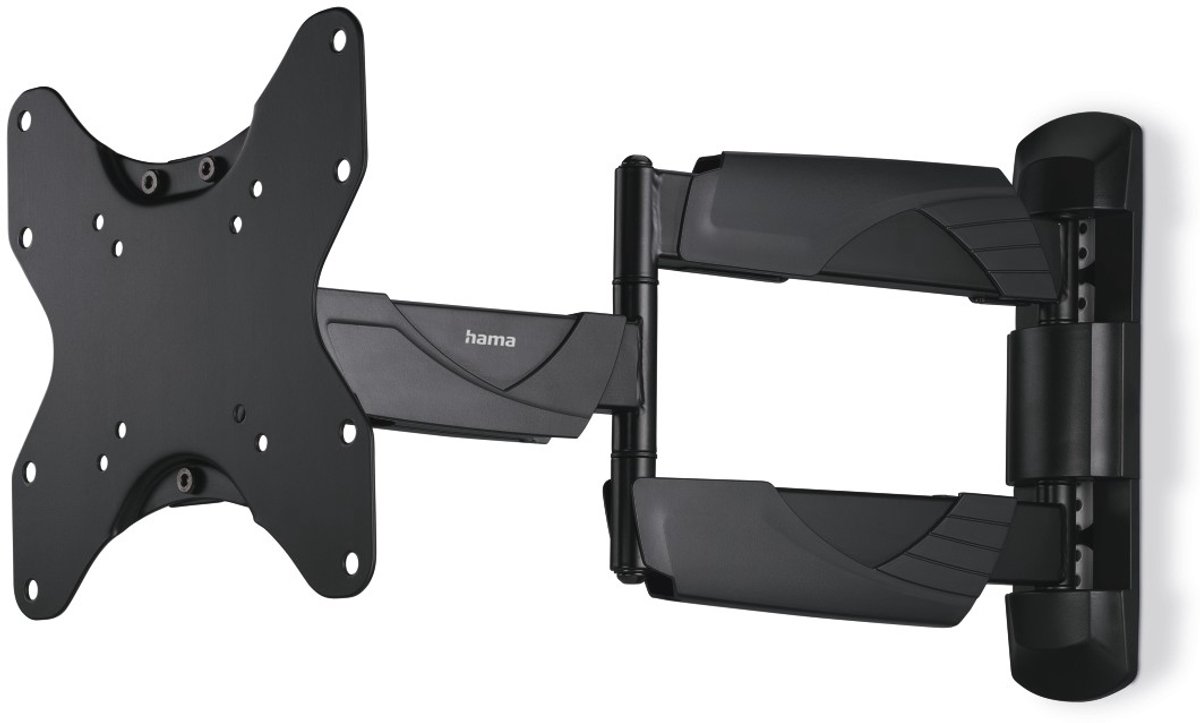 Hama FULLMOTION TV Wall Bracket, 3 Stars, 122 cm (48"), 2 arms, black