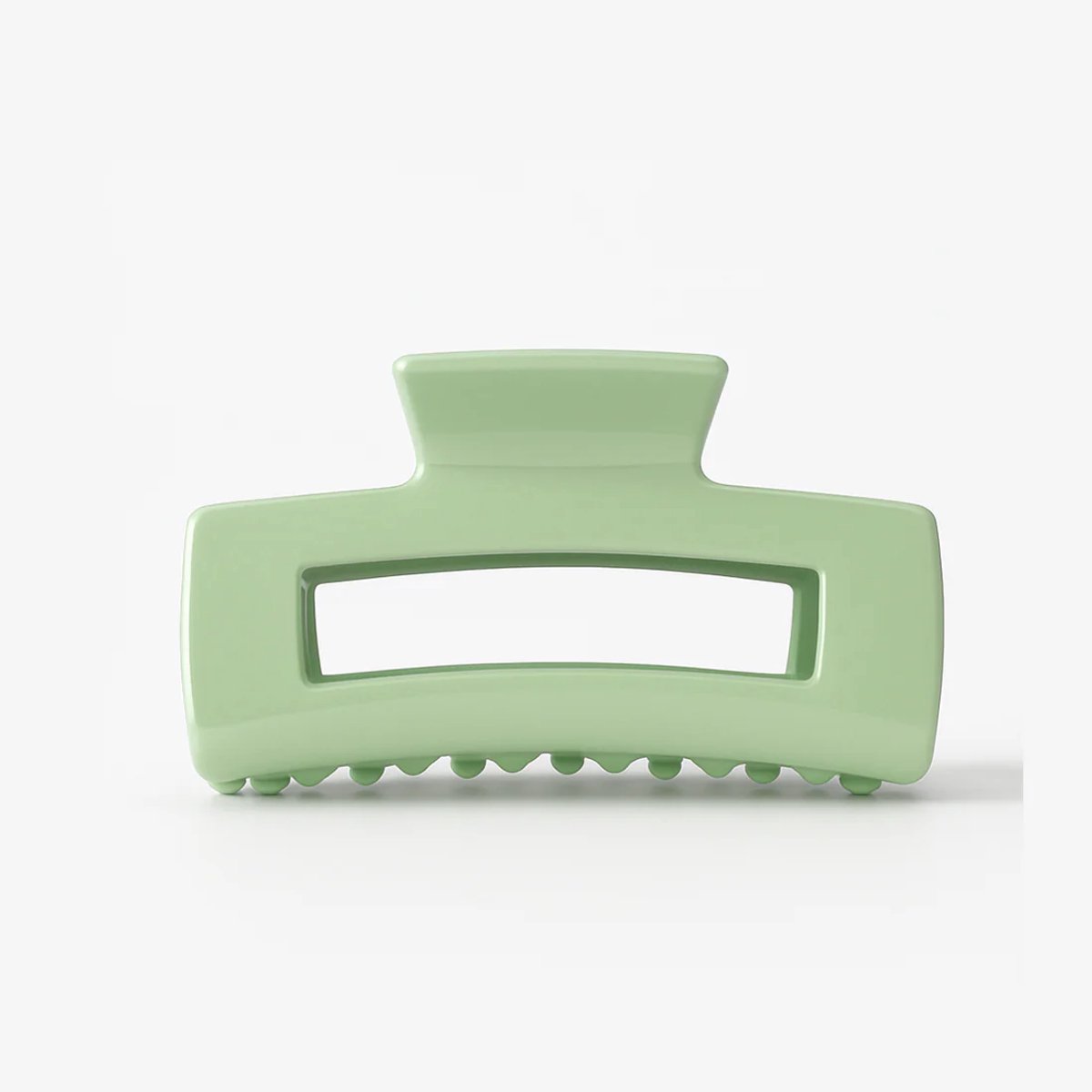 Moonie's Madison haarklem in Matcha Green - Groen - 10.5 cm - Haarklemmen - Haaraccessoires - Acetaat