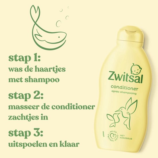 Zwitsal combinatieset:Shampoo Anti-Prik + Conditioner van Zwitsal — afbeelding 4