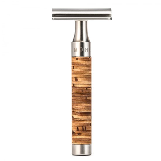 Muhle double edge safety razor ROCCA RVS Berkenschors R95