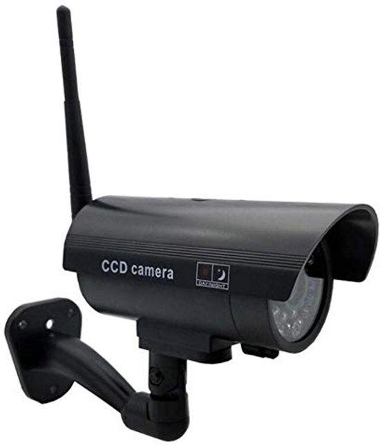 PARENCE - Dummy koepelcamera met knipperende LED - Realistisch effect