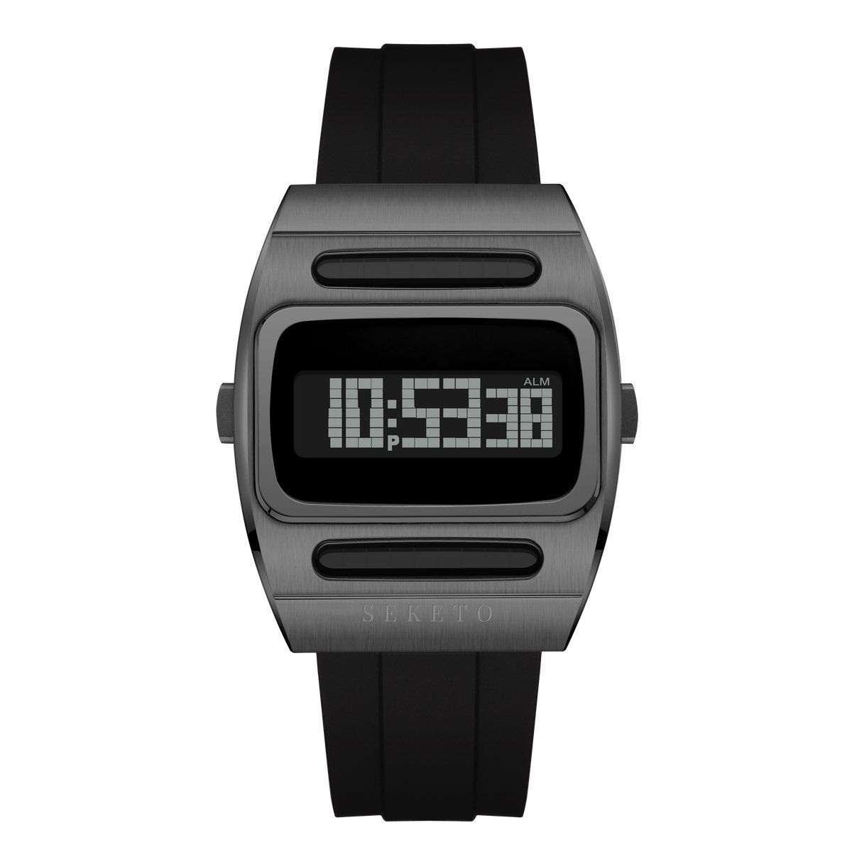 SEKETO Shield - Horloge 40mm Digital Stainless Steel