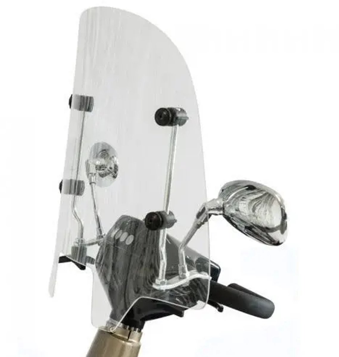 Scootmobielaanhuis - Scootmobiel Windscherm Universeel - Hoog - 57 cm x 57 cm (H x B)