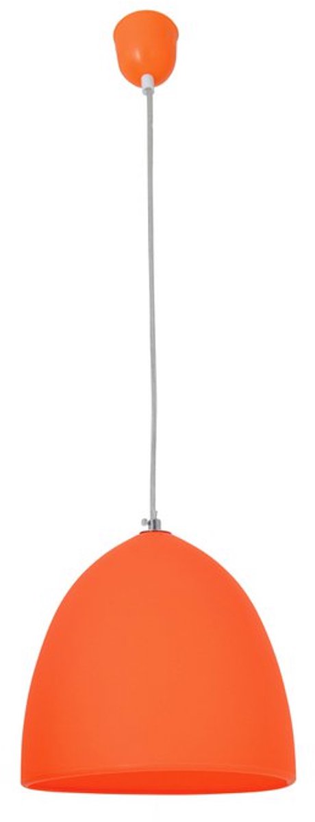 Kinderkamer Woonkamer Siliconen hanglamp "Catinus" diameter 25 cm Hoogte: 110,8cm Oranje