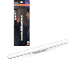 OSRAM LUMIstixx, LED-lamp, wit, 100 lm, 4000K, op batterijen, magnetische bevestiging, kleefmontage, compact voor gebruik binnenshuis