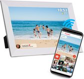 Denver Digitale Fotolijst 10.1 inch - HD - Frameo App - Fotokader - WiFi - IPS Touchscreen - 16GB - PFF1012W