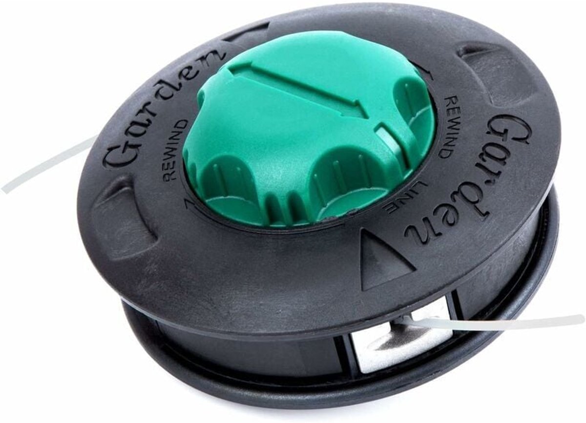 Load E Go-kop- 130 mm- M 10 x 1.25 F- universele metalen bosmaaierkop, past op alle Sthil- Husquarna- en Stiga-bosmaaiers