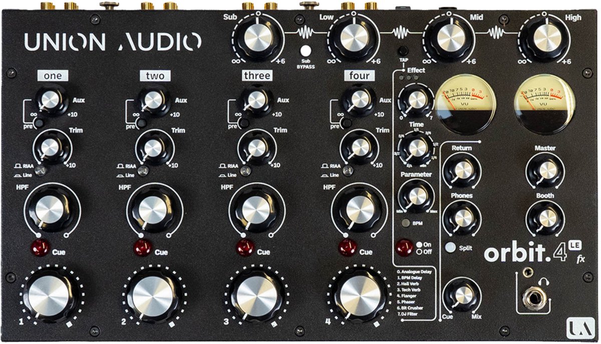 Union Audio ORBIT.4 LE FX - Rotary Mixer