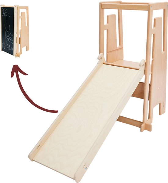 Toboggan Tuki® avec planche à dessin nature