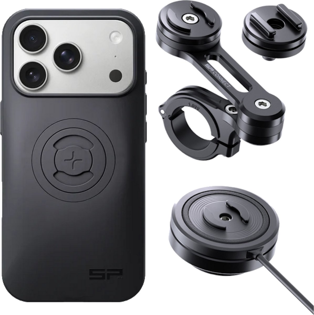 SP Connect Phone Case SPC+ iPhone 17 Pro Moto Mount Pro Charging Anti Vibration