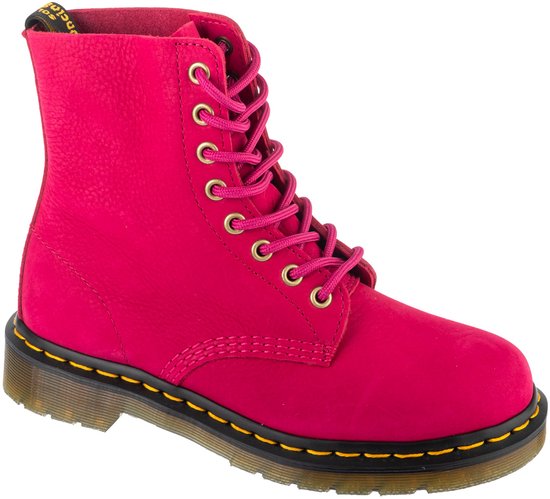 Dr Martens 1460, unisexe, rouge, Bottes femmes, taille : 40