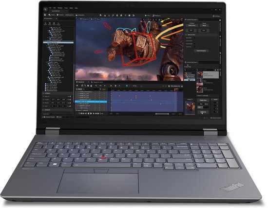 Lenovo ThinkPad P16 Gen 2 | Intel® Core™ i7-13850HX | 32 GB DDR5-5600 | 1TB SSD M.2 2280 PCIe 4.0x4 Performance NVMe Opal 2.0 | 16" WQXGA (2560 x 1600) | Windows 11 Pro | Intel® Wi-Fi 6E AX211 2x2 AX vPro® | NVIDIA RTX™ A1000 6GB | 4YR Warranty - Lenovo - Hoofdafbeelding