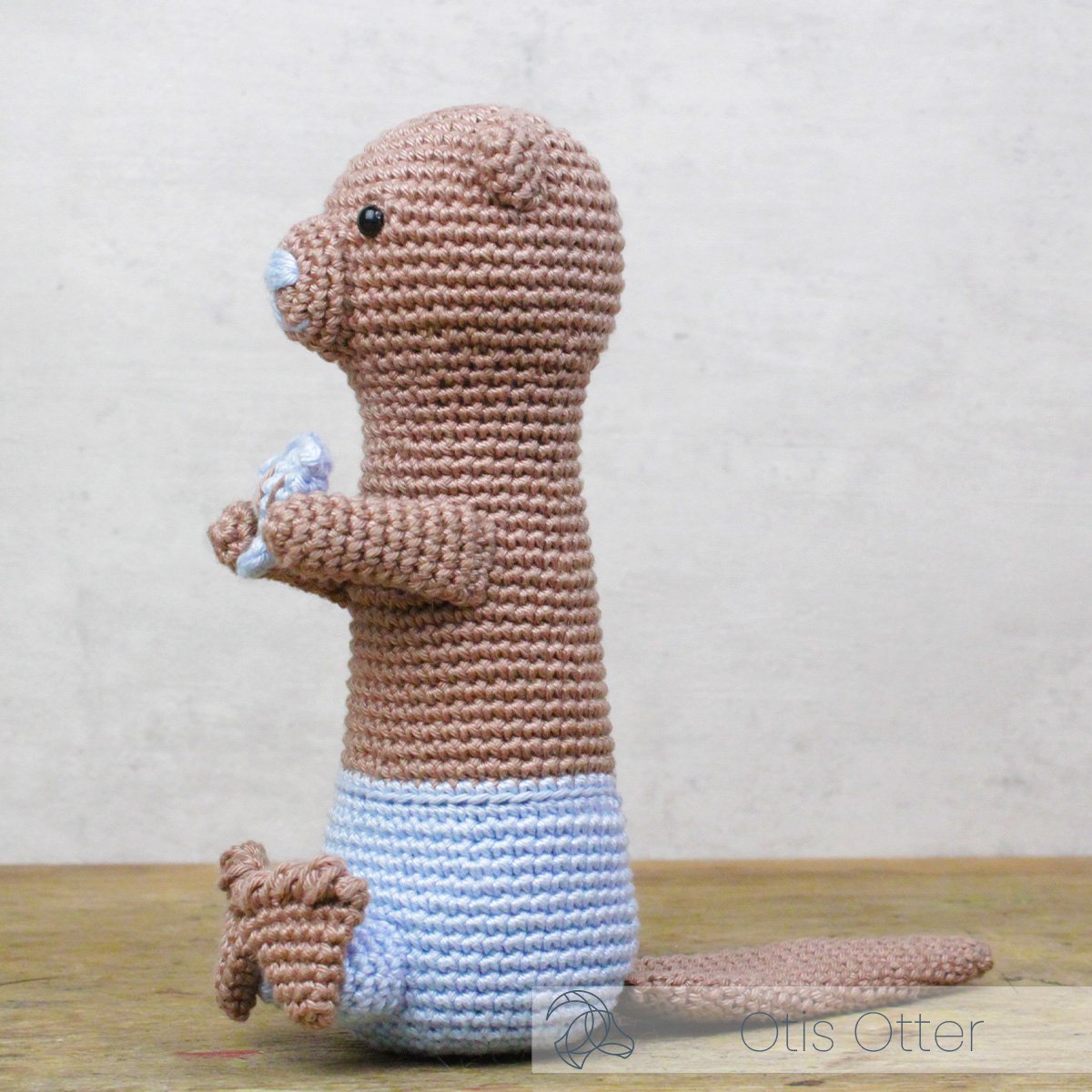 Hardicraft Otis Otter Haakpakket - Haken - DIY - Voor Volwassenen - Knuffels - Haakpakketten — afbeelding 9