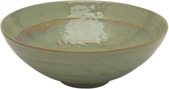 Serax Pascale Naessens Saladier - L - Ø32x10,5 cm - Vert d'eau