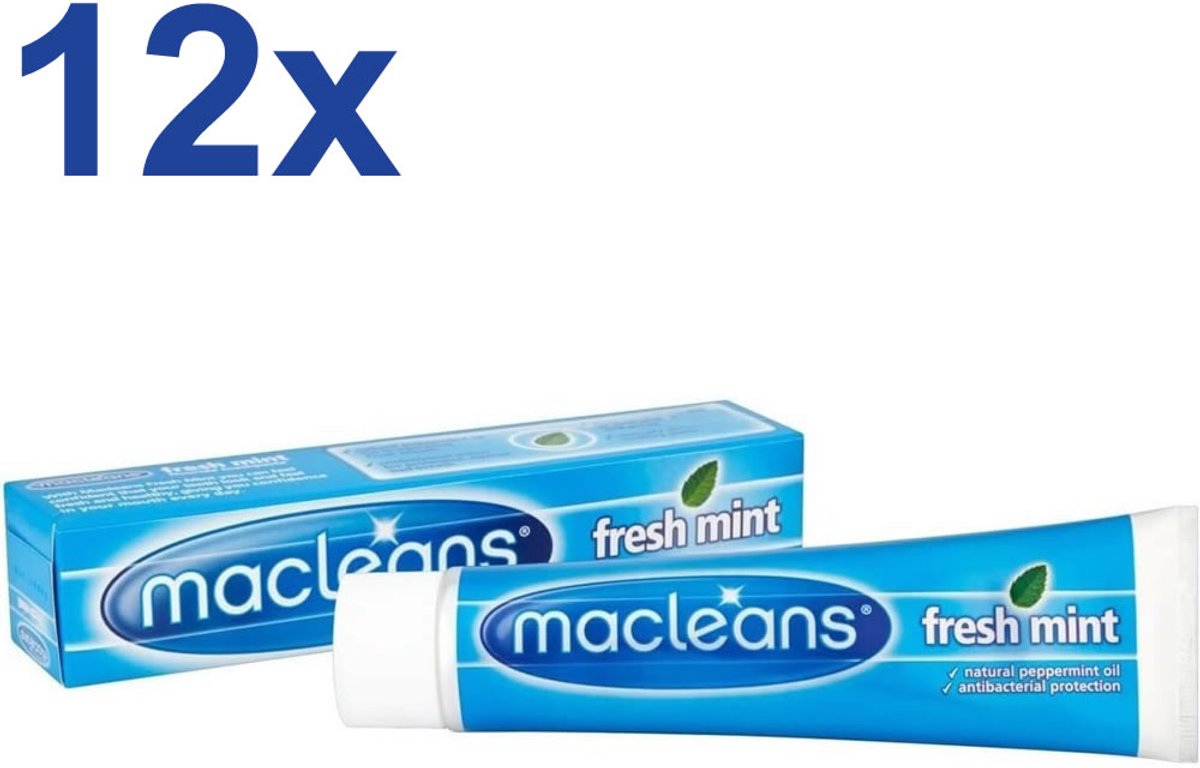 Macleans Tandpasta Freshmint Voordeelverpakking