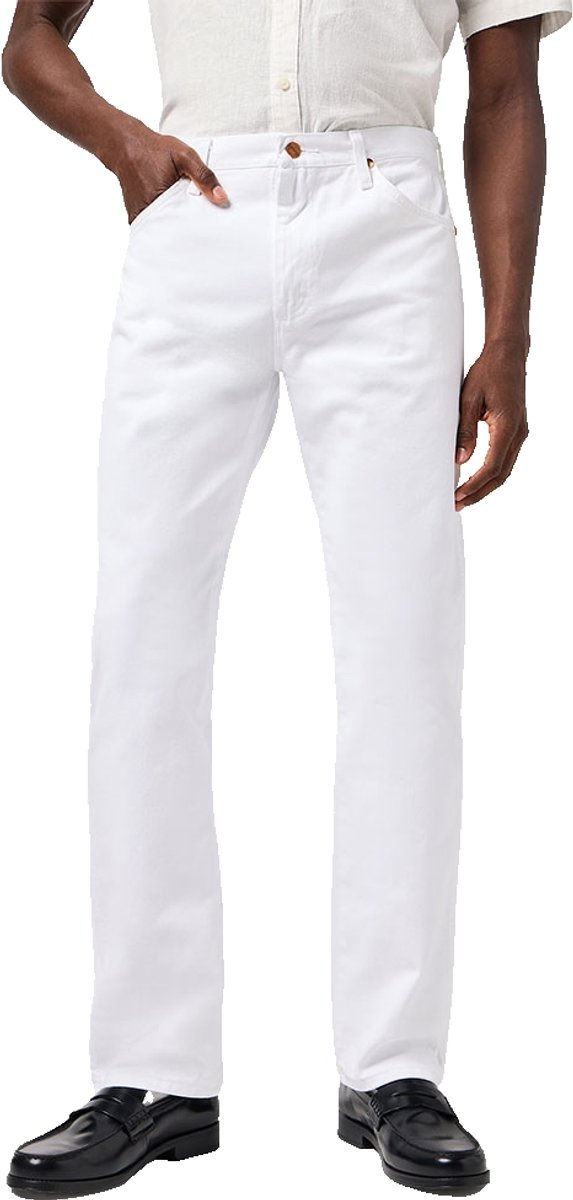 Wrangler 13mwz Spijkerbroek 34 32 Man Wit