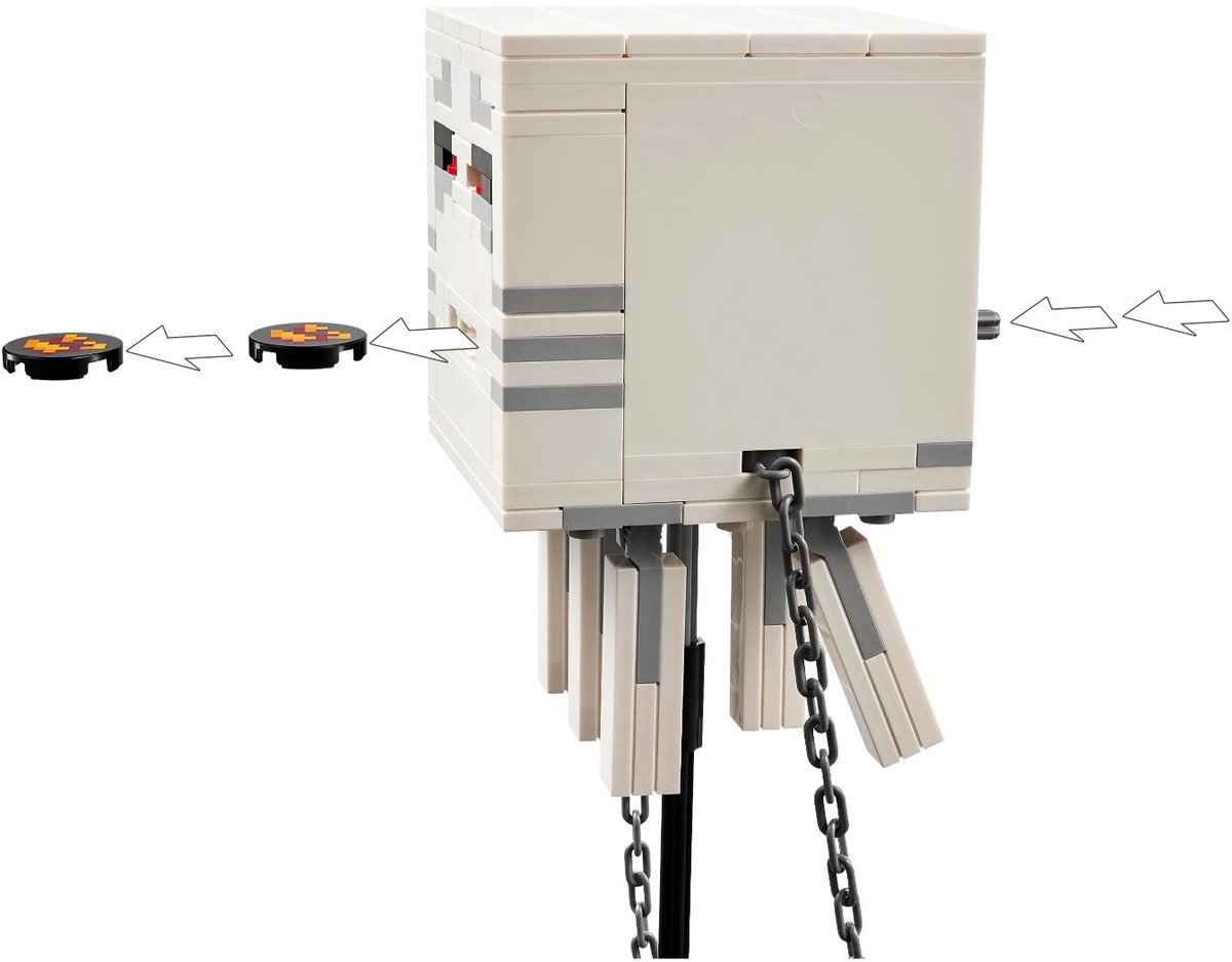 LEGO Minecraft De Ghast-Ballon Aanval op het dorp - 21273 — afbeelding 25