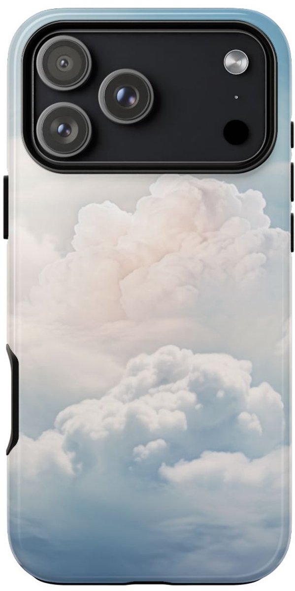 Dromerige Zachte Wolkenlucht – Telefoonhoesje Geschikt voor iPhone 17 Pro Max