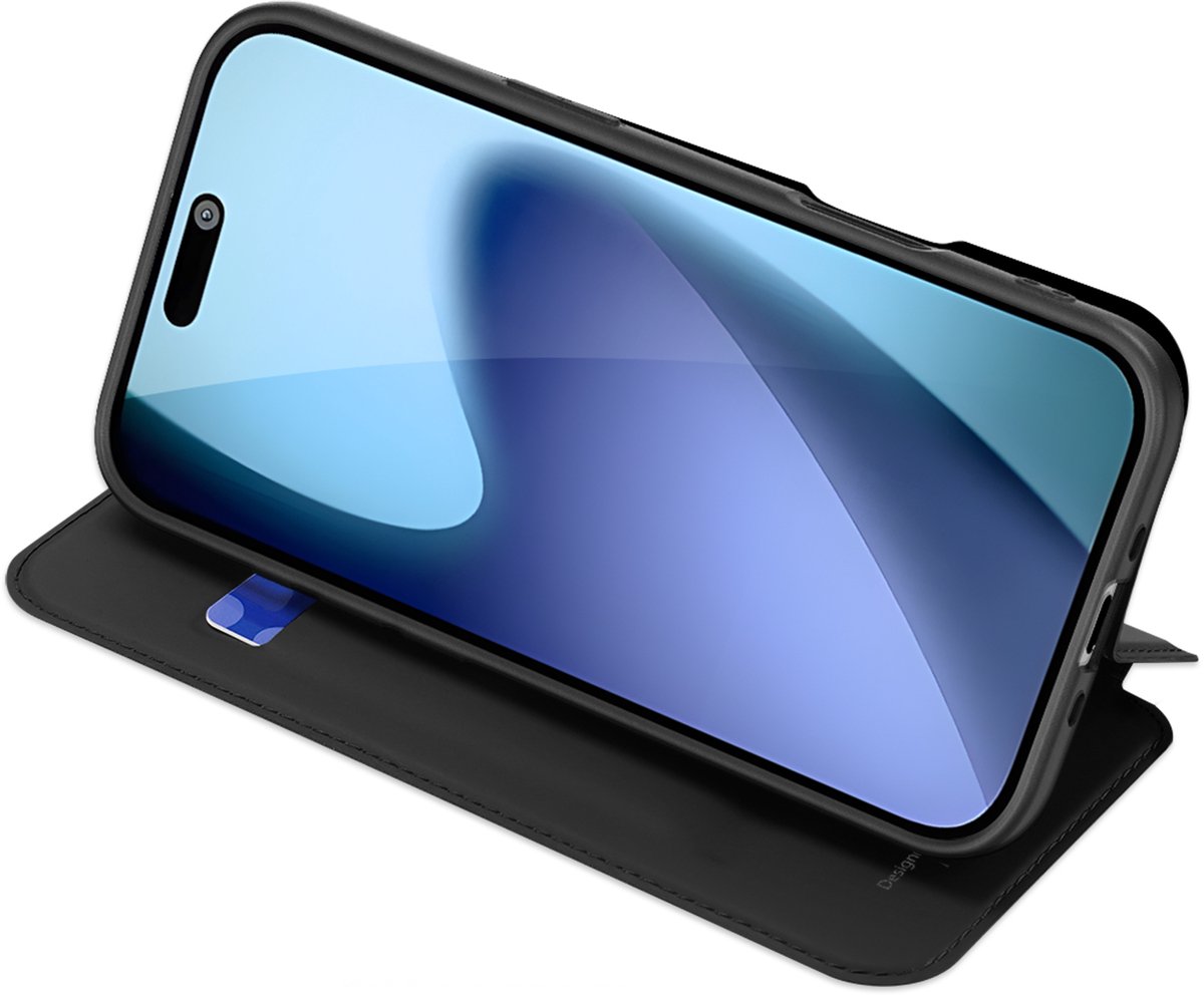 Mobiele telefoon hoes zwart nevox Vario Series Bookcase iPhone Air 16,8 cm (6,6") - Afbeelding 3